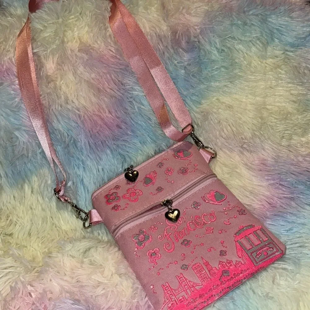 San Francisco pink crossbody bag